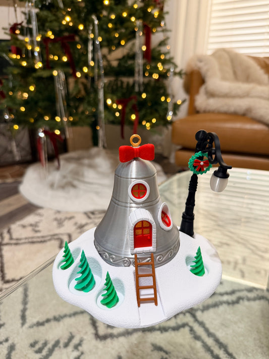 Christmas Bell Fairy House