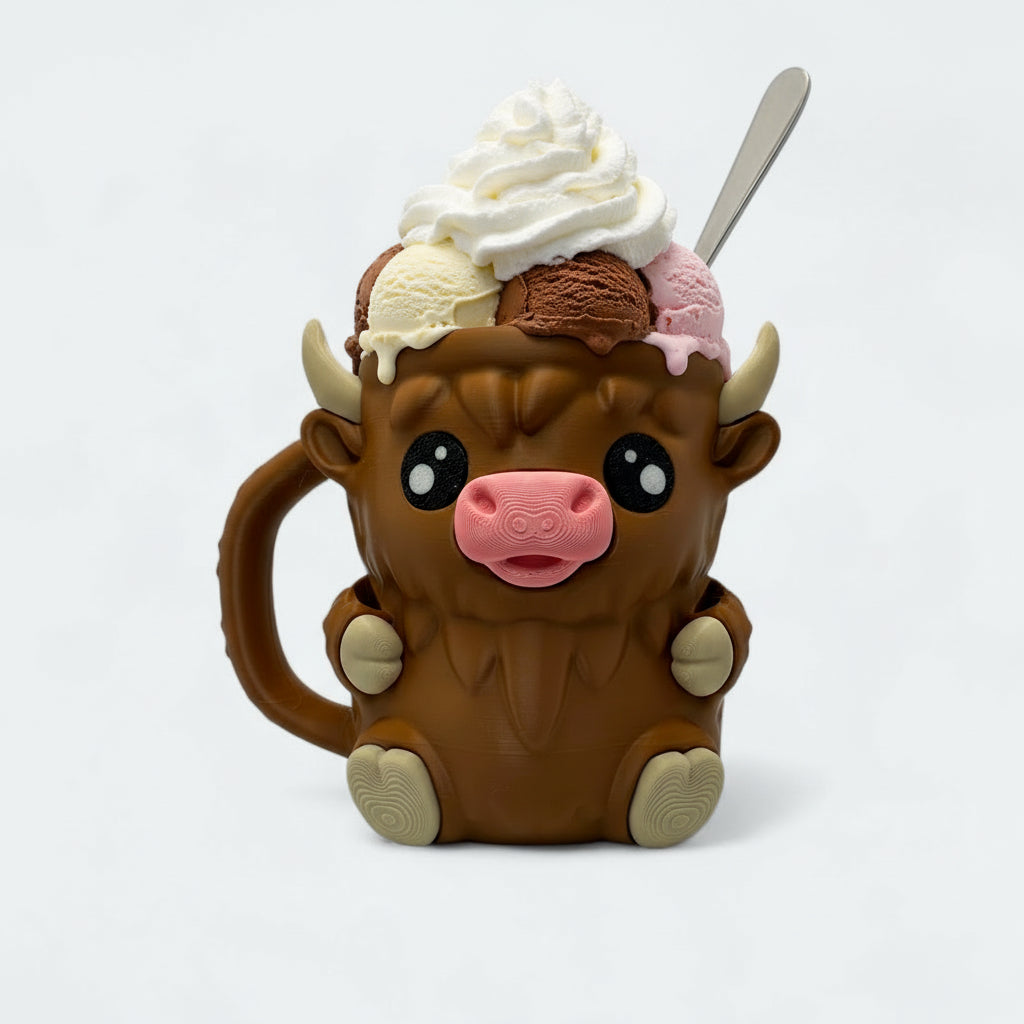 Cow Ice Cream Mug