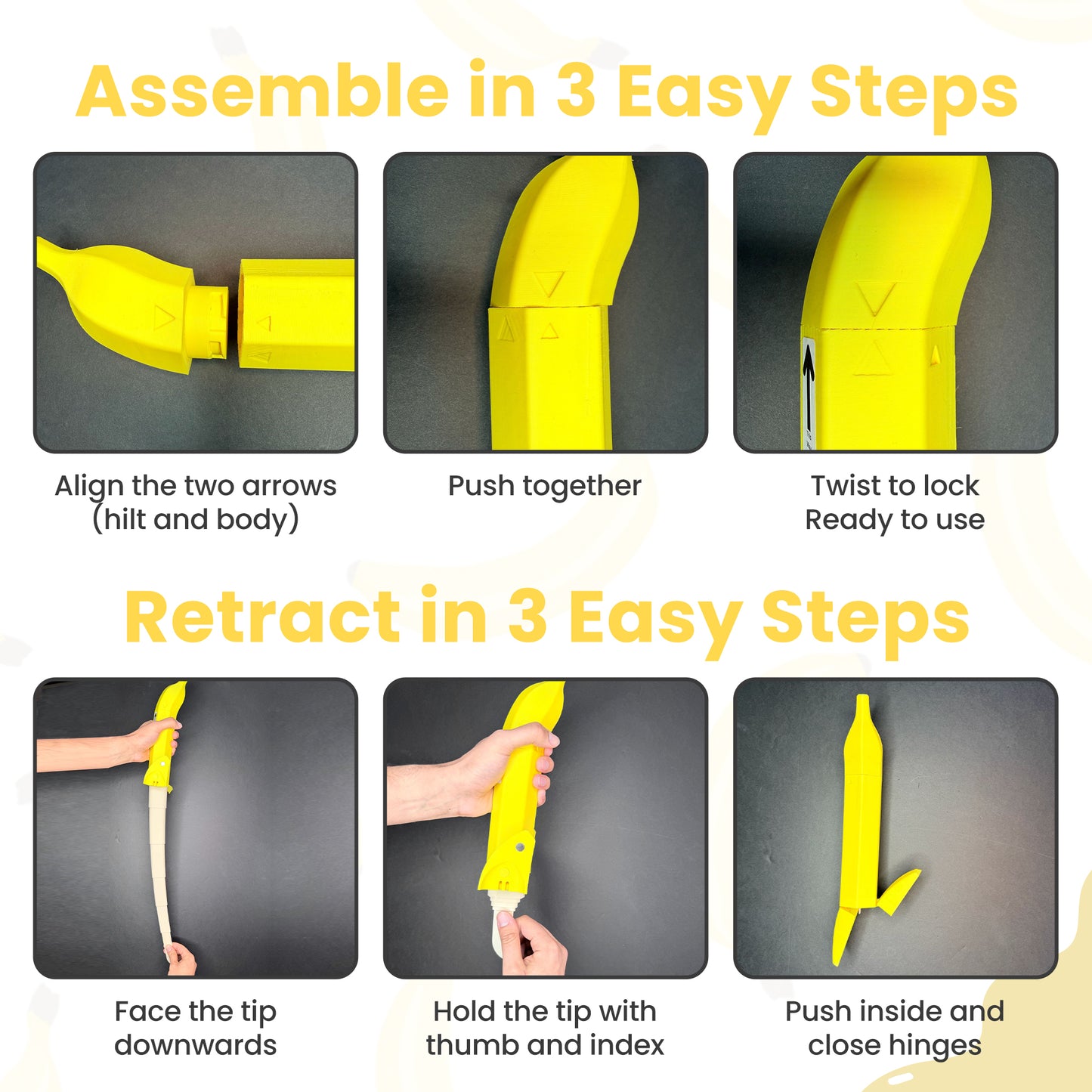 The extendable banana Batana! V2.0