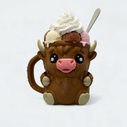Cow Ice Cream Mug