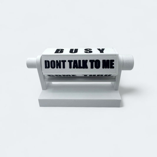Funny Office Desk Status Signs