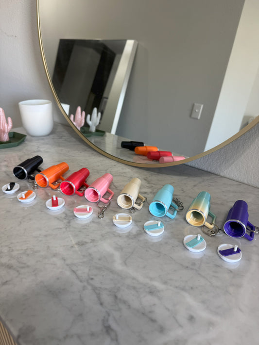 Mini Tumbler Chapstick keychain